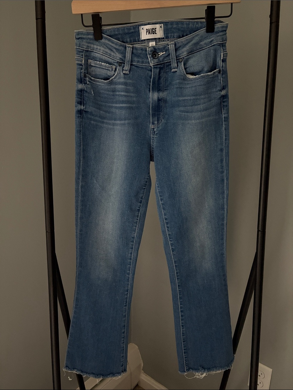 PAIGE Colette Crop Flare Jeans